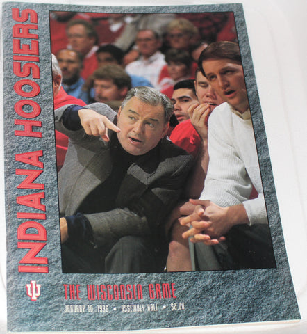 1996 Wisconsin vs Indiana University Basketball Program