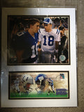 Peyton & Eli Manning 2006 First Day Cover and Photo - Vintage Indy Sports