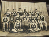 1943 Anderson Indiana High School Basketball Photograph - Vintage Indy Sports