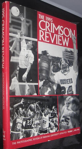 1995 Crimson Review Oversized Indiana University Hardback Book