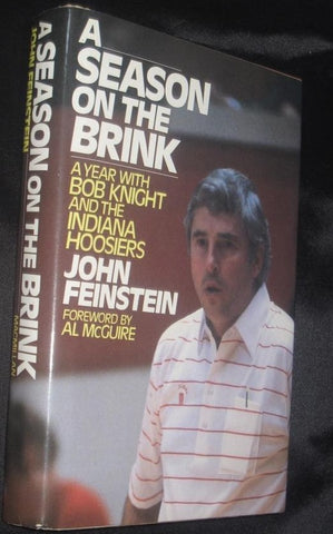 A Season On the Brink, John Feinstein, Bob Knight Hardback Book