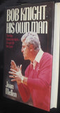 Bob Knight His Own Man, Hardback Book - Vintage Indy Sports