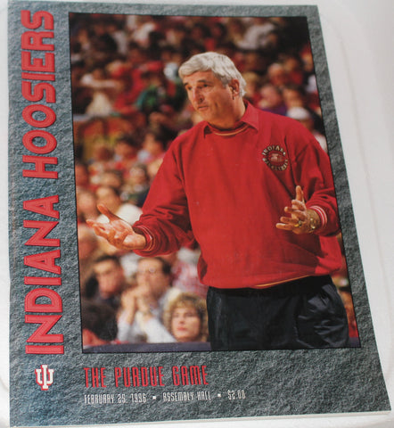 1996 Purdue vs Indiana University Basketball Program