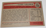 1954 Bowman Clyde Vollmer Baseball Card #136