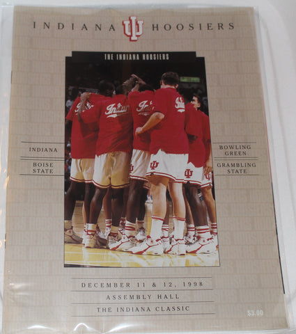1998 Indiana Classic Basketball Program, Boise State, Bowling Green, Grambling State