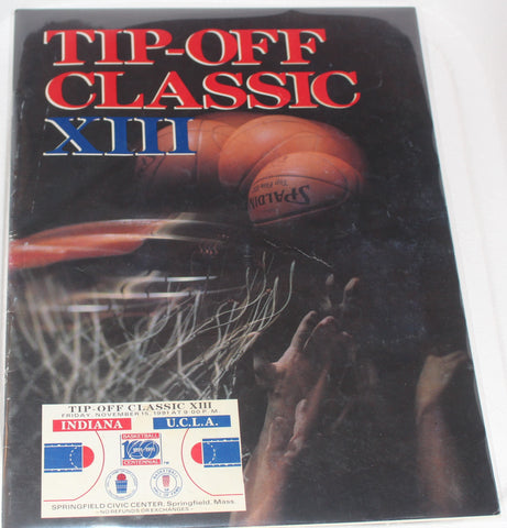1991 Tip Off Classic UCLA vs Indiana University Basketball Program