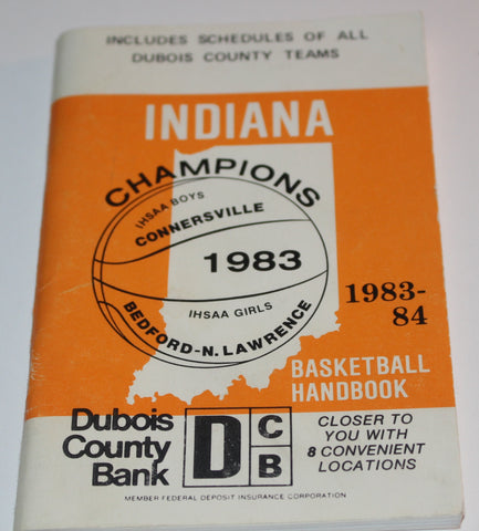 1983-84 Indiana Basketball Handbook