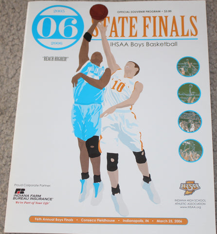 2006 Indiana High School Basketball State Finals Program