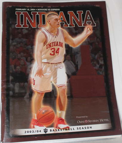 2004 Minnesota vs Indiana University Basketball Program