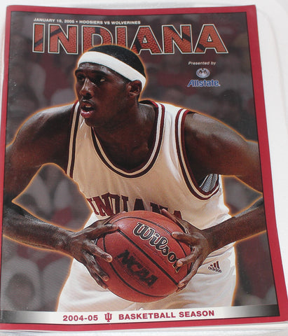 2005 Michigan vs Indiana University Basketball Program