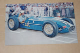 1957 Pat O'Connor Indianapolis 500 Postcard - Vintage Indy Sports
