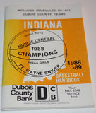 1988-89 Indiana Basketball Handbook