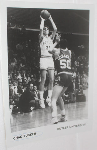 1987 Chad Tucker Butler University Basketball Sporting News Photo