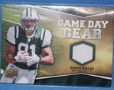 2009 Upper Deck Game Day Gear Dustin Keller Game Used Jersey Card #NFL-DK - Vintage Indy Sports