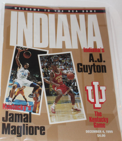 1999 Kentucky vs Indiana University Basketball Program