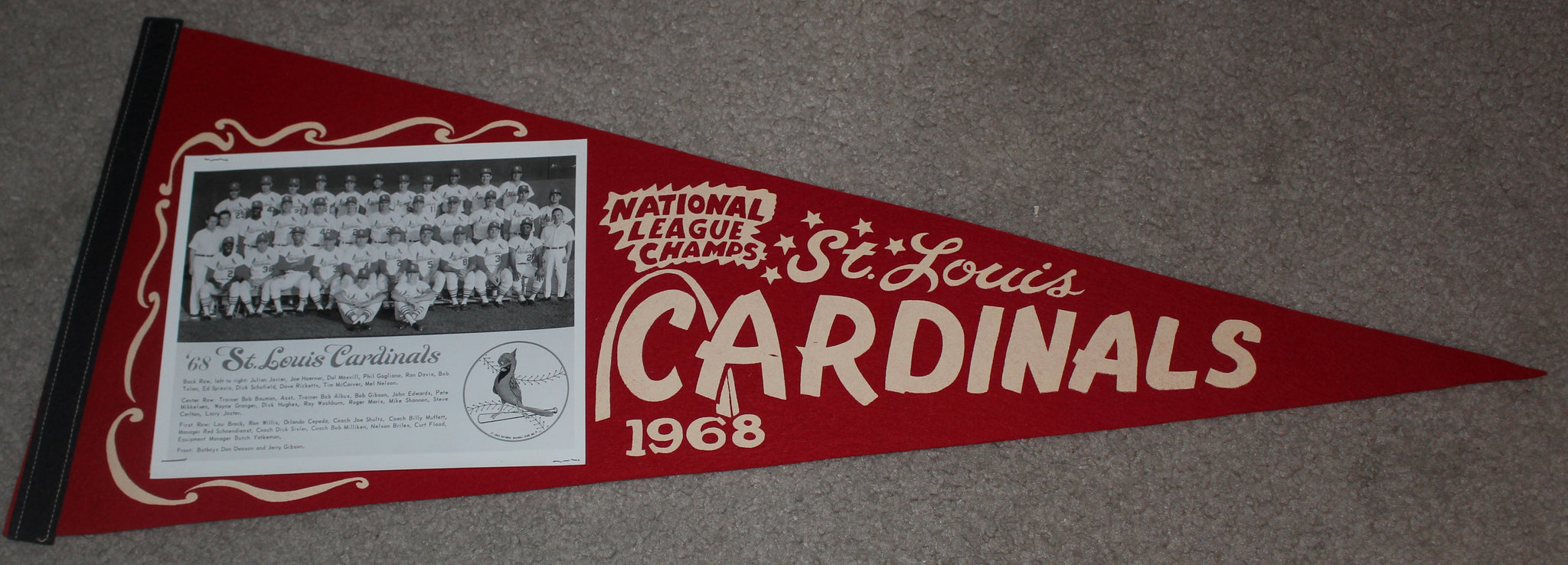 Vintage NFL Posters 1968 St Louis Cardinals