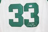 Larry Bird Autographed Boston Celtics Basketball Jersey