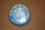 1985 Indiana Pacers WWF Wrestling Night Pinback Photo Button
