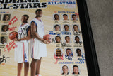 2006 Indiana High School Basketball All Star Team Autographed Poster