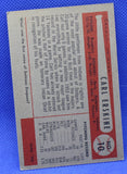 Carl Erskine Autographed 1954 Bowman Baseball Card #10