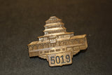 1949 Indianapolis 500 Pit Badge #5019 - Vintage Indy Sports
