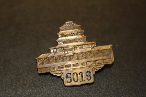 1949 Indianapolis 500 Pit Badge #5019