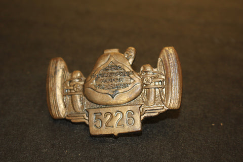 1950 Indianapolis 500 Pit Badge #5226