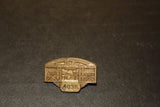 1956 Indianapolis 500 Bronze Pit Badge #4039 - Vintage Indy Sports