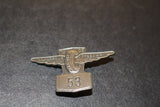 1965 Indy 500 Silver Pit Badge #53 - Vintage Indy Sports