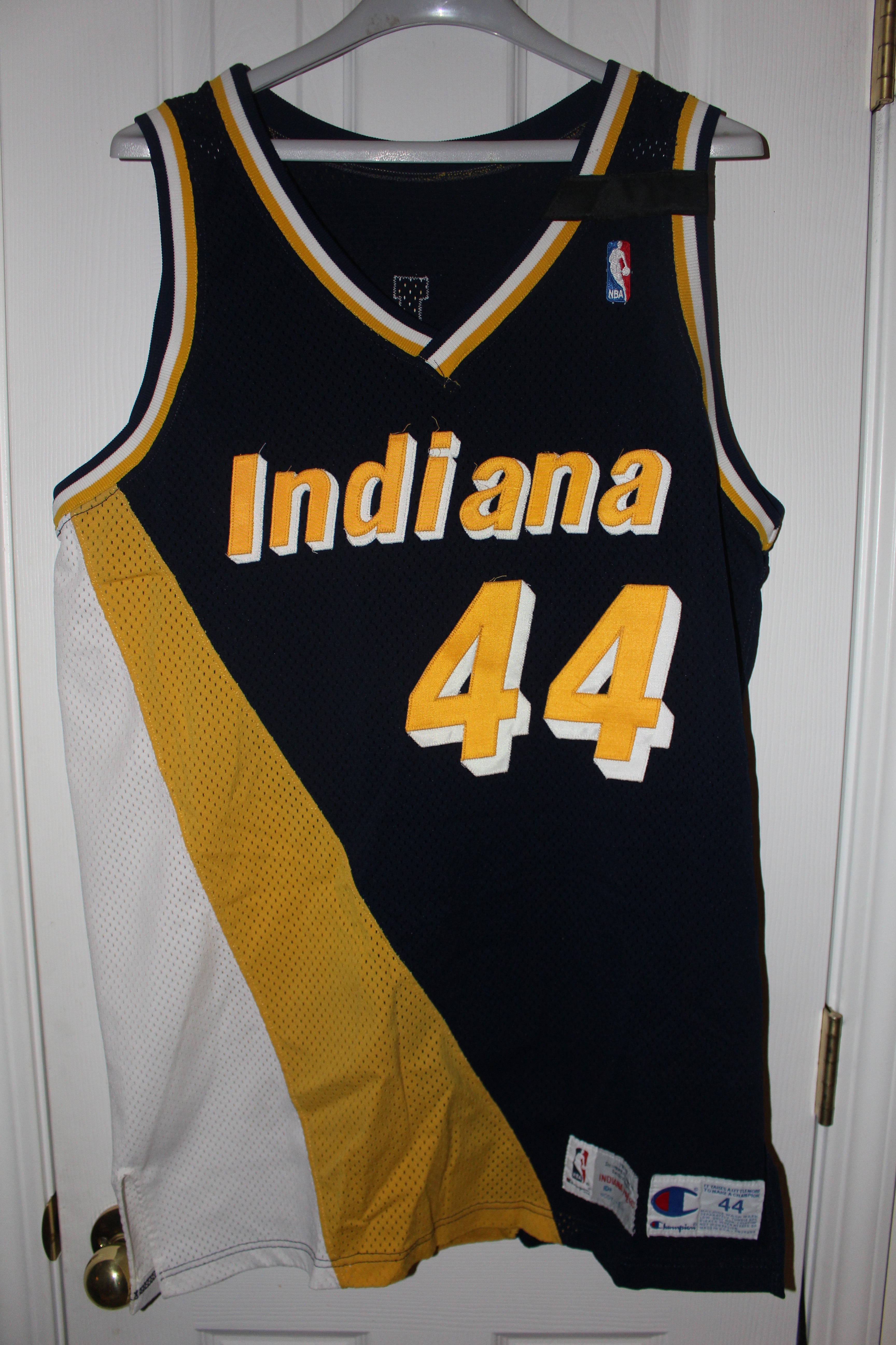 1992-93 Kenny Williams Indiana Pacers Game Used Jersey