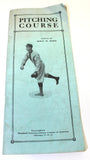 1910 Pitching Course Baseball Book, Walter Johnson, Christy Mathewson