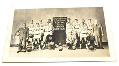 1940's South Bend Central High School Basketball Team Postcard