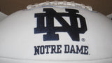 Lou Holtz Autographed Notre Dame Logo Rawlings Football, Steiner COA - Vintage Indy Sports