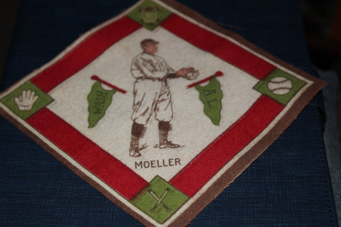 1914 Dan Moeller Washington Senators B-18 Tobacco Felt Blanket