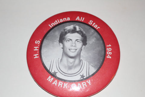 1984 Mark Gary Anderson Highland High School Indiana All Star Pinback Button