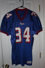 Hamilton Southeastern, Indiana High School Game Used Football Jersey - Vintage Indy Sports