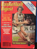 November 1981 Basketball Digest Larry Bird Cover - Vintage Indy Sports