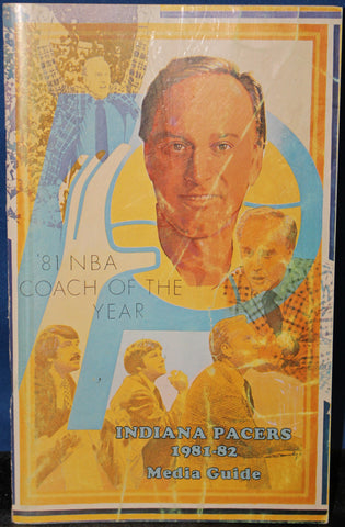 1981-82 Indiana Pacers Media Guide