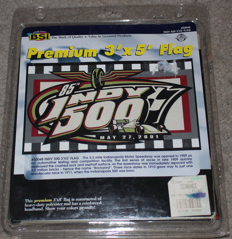 1991 Indianapolis 500 3' x 5' Flag, New in Package.