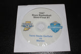 1947 Indiana High School Basketball Semi-Final #1 DVD - Vintage Indy Sports