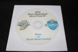 1953 Indiana High School Basketball Semi-Final #1 DVD - Vintage Indy Sports