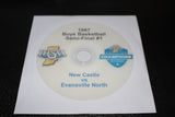 1967 Indiana High School Basketball State Semi-Final #1 DVD - Vintage Indy Sports