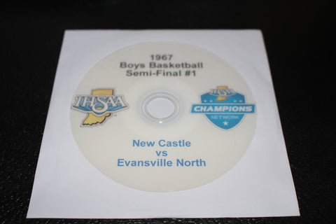 1967 Indiana High School Basketball State Semi-Final #1 DVD