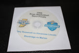 1968 Indiana High School Basketball State Semi Finals DVD - Vintage Indy Sports