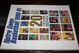 1990-91 Notre Dame Basketball Media Guide - Vintage Indy Sports