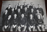 1936 Lebanon, Indiana High School Basketball Team Photo - Vintage Indy Sports
