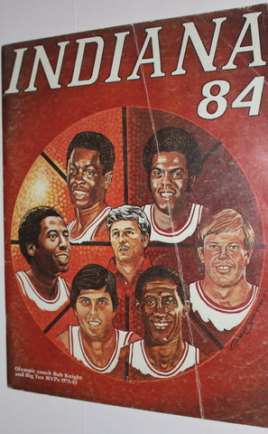 1984 Indiana University Basketball Yearbook