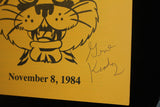 1984 Lebanon Indiana H.S. Boosters Spaghetti Supper Gene Keady Purdue Autographed Program
