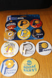 11 Indiana Pacers Pinback Buttons - Vintage Indy Sports