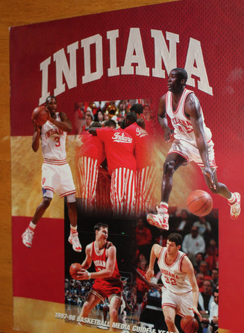 1997-98 Indiana University Basketball Media Guide & Yearbook